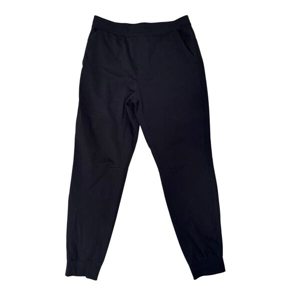Lululemon Men’s Jogger Athletic Pants Black Jersey Large - Picture 1 of 9